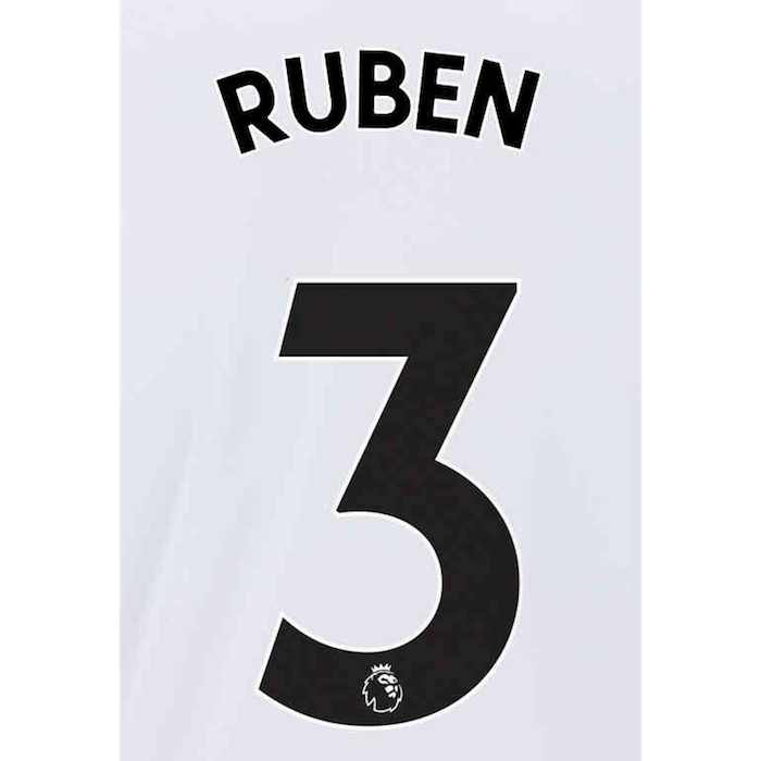 Uni Sport, Manchester City 2021/22 Away Ruben #3 Nome Maglia Set-Nero