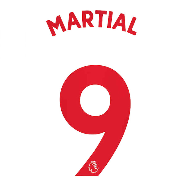 Uni Sport, Manchester United 2020/21 Terzo Martial #9 Set Nome Maglia