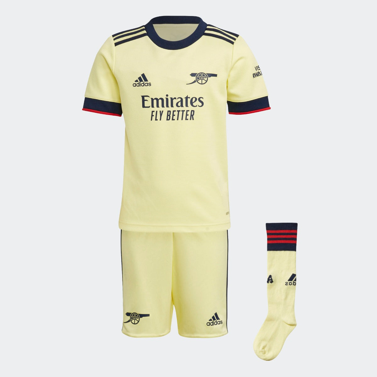 Adidas, Mini Kit Arsenal 2021-22 - Perla Citrina