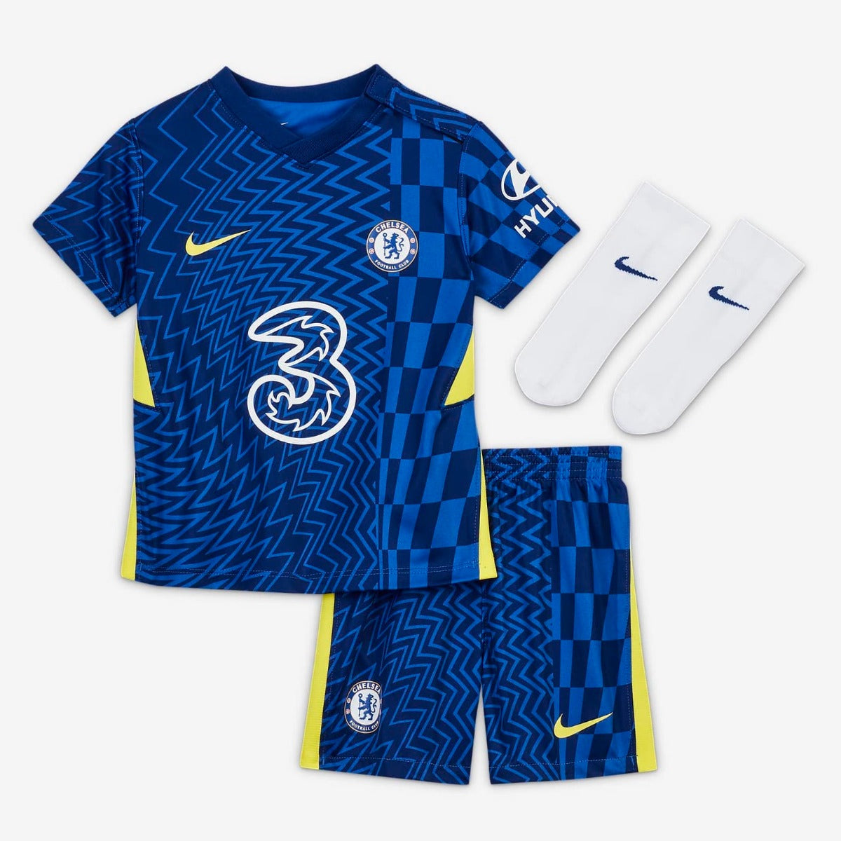 Nike, Nike 2021-22 Chelsea Home Baby Set - Lione Blu