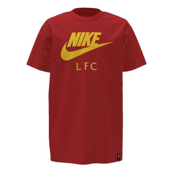 Nike, Nike 2021-22 Liverpool Gioventù Futuro Club Tee - Rush Red