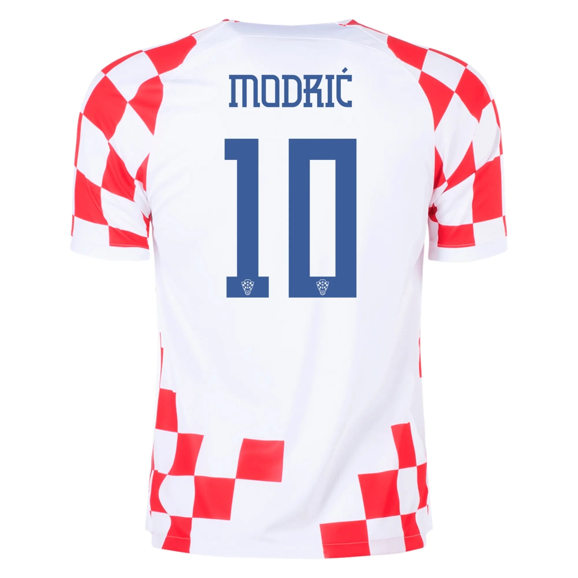 Nike, Nike 2022-23 Croazia - Maglia casalinga giovanile Bianco-Rosso-Blu
