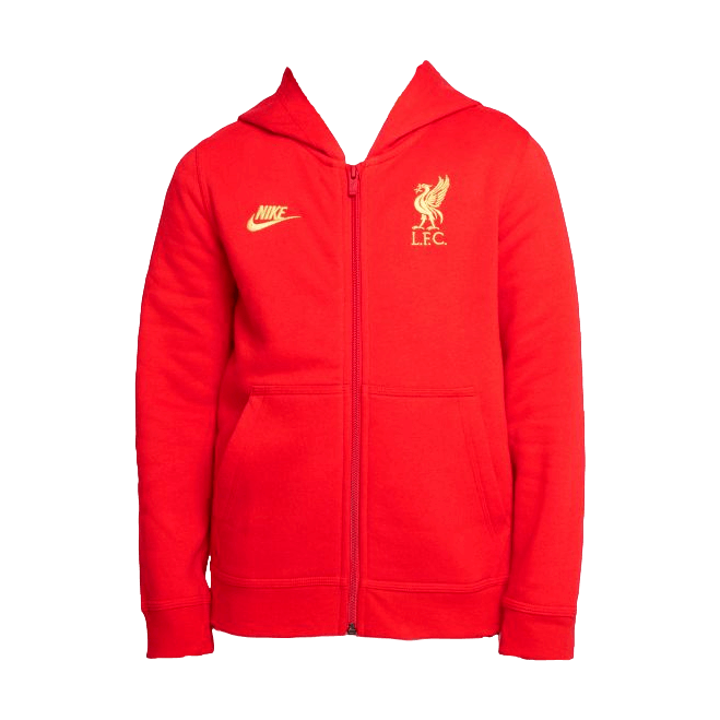 Nike, Nike Sportswear Liverpool - Felpa con cappuccio con zip per giovani