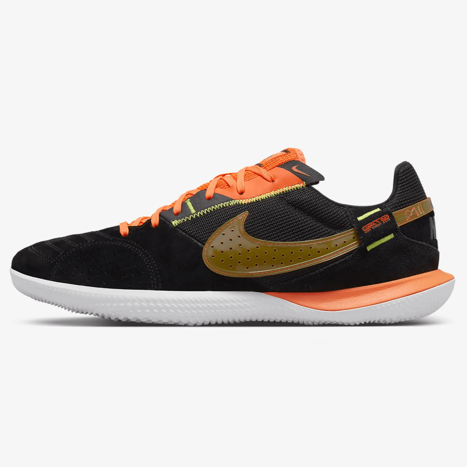 Nike, Nike Streetgato Indoor - Nero-Arancione Totale