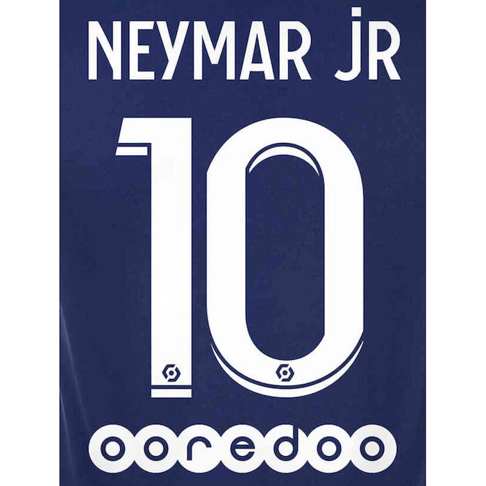 Uni Sport, PSG 2021/22 Home Neymar JR #10 YOUTH Maglia Nome Set