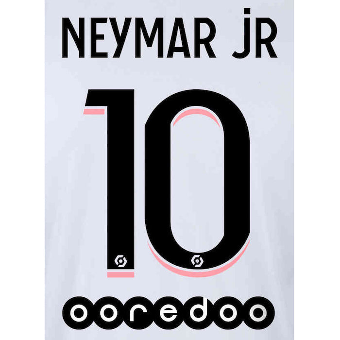 Uni Sport, PSG 2021/22 In trasferta Neymar Jr #10 Maglia Gioventù Nome Set