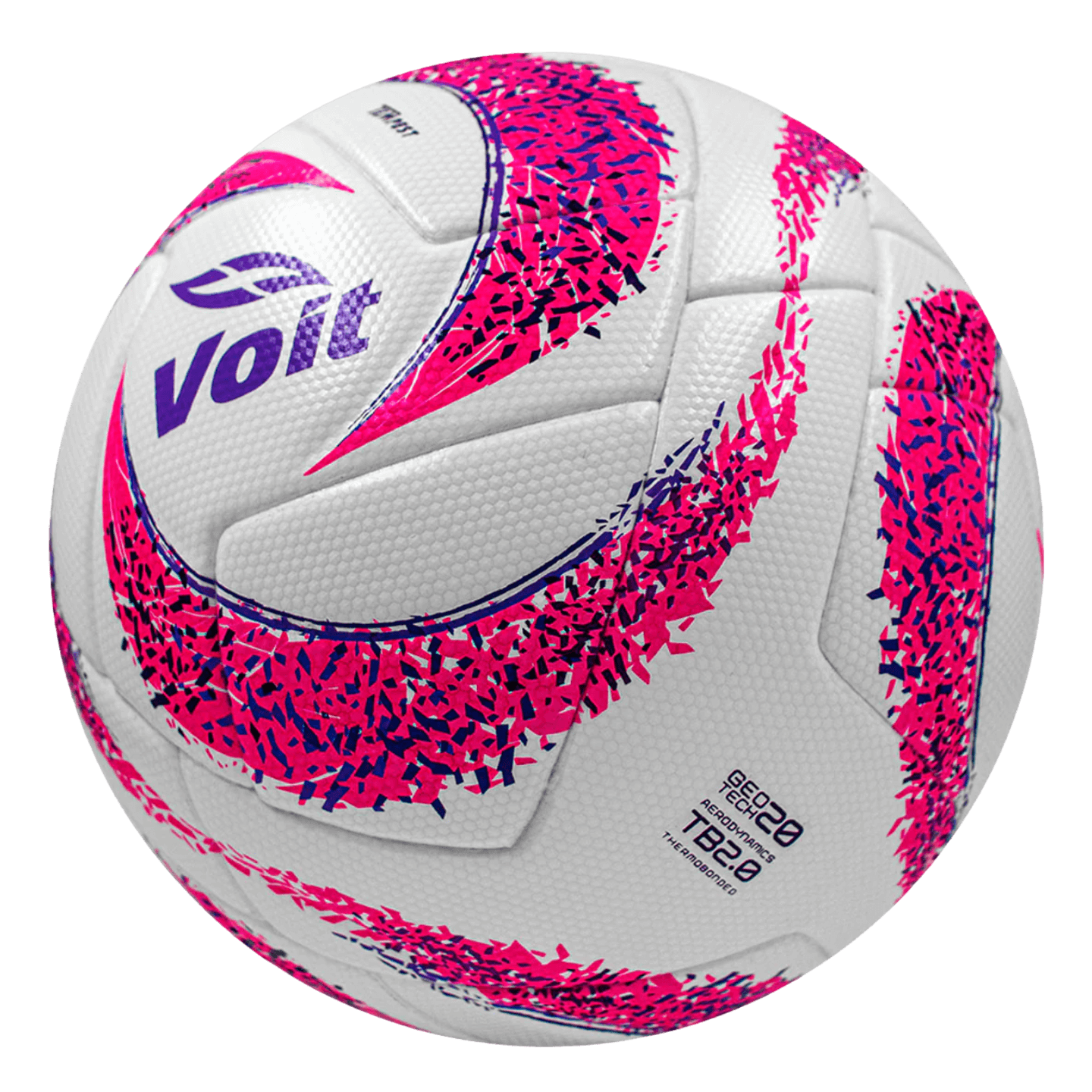 Si può, Pallone da calcio ufficiale Voit Tempest Pink Apertura 23