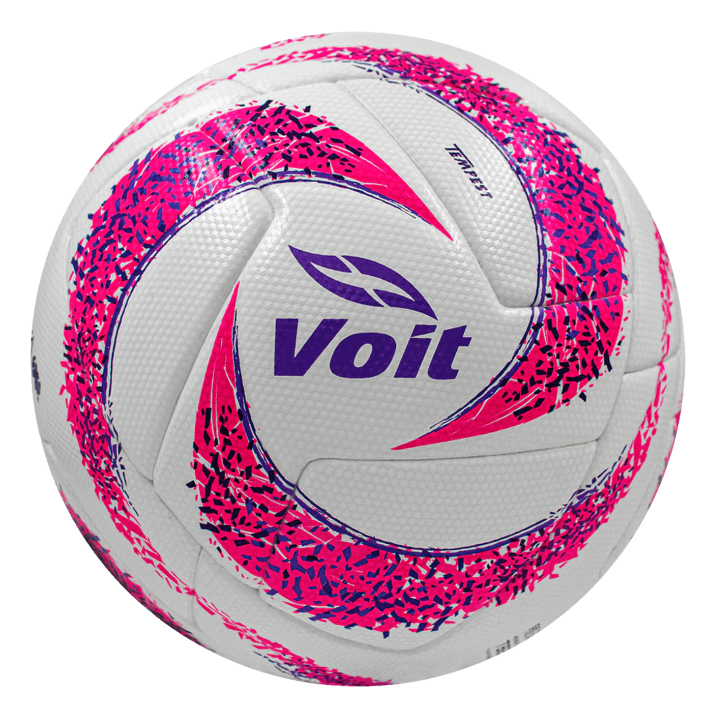 Si può, Pallone da calcio ufficiale Voit Tempest Pink Apertura 23