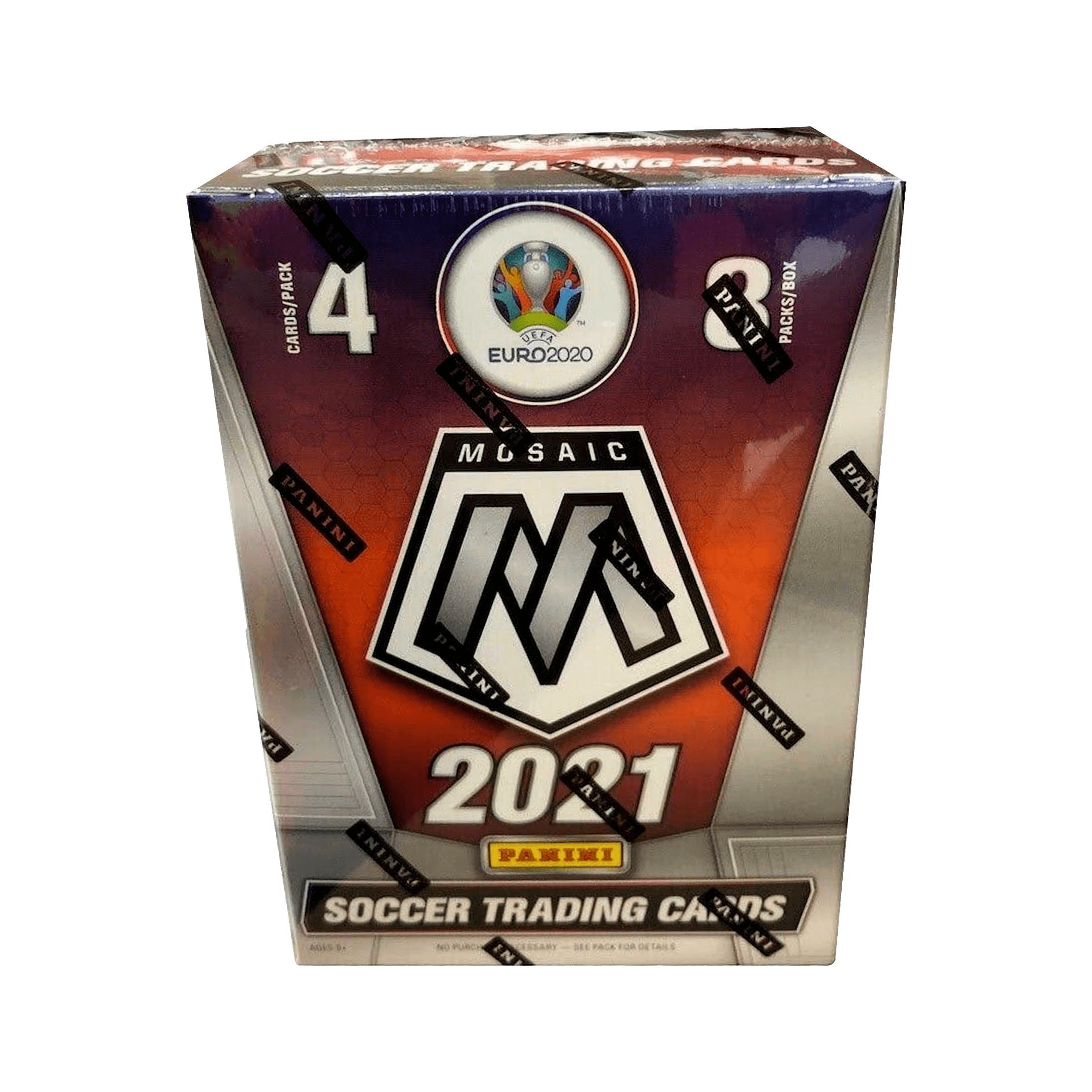 Panini, Panini 2020/2021 Mosaic UEFA Euro 8-Pack Blaster Box