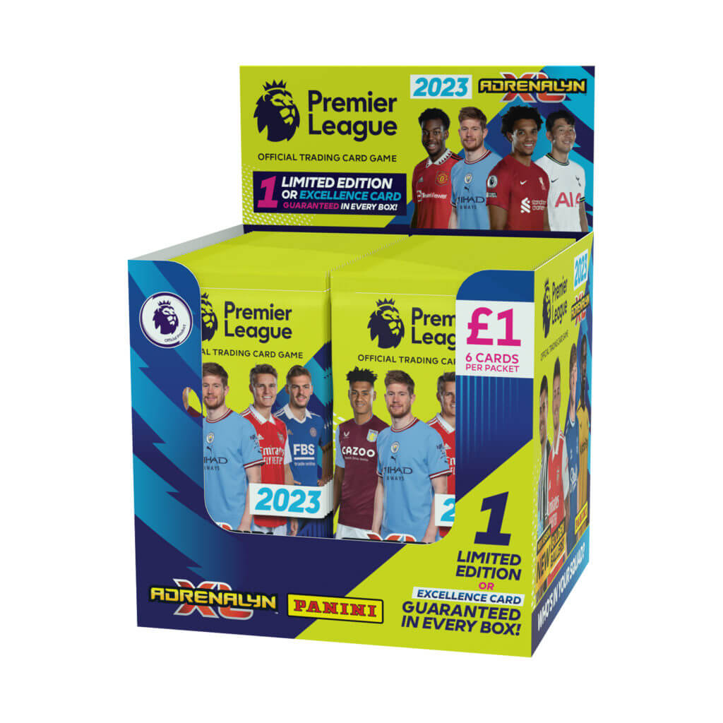 Panini, Panini 2022-23 Premier League Adrenalyn XL Cards BOX (70 pacchetti ciascuno)