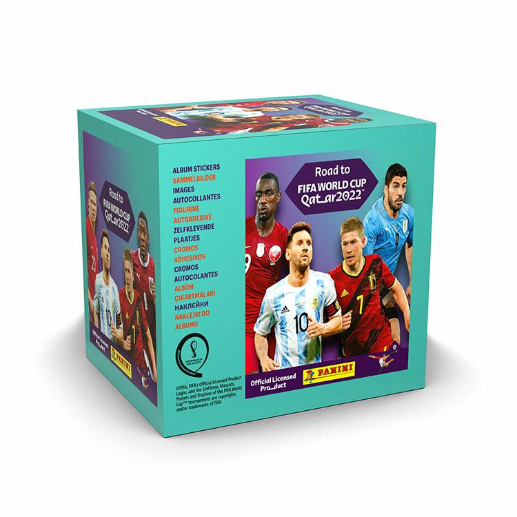 Panini, Panini Road To The World Cup Qatar 2022 Sticker Box (50 adesivi)