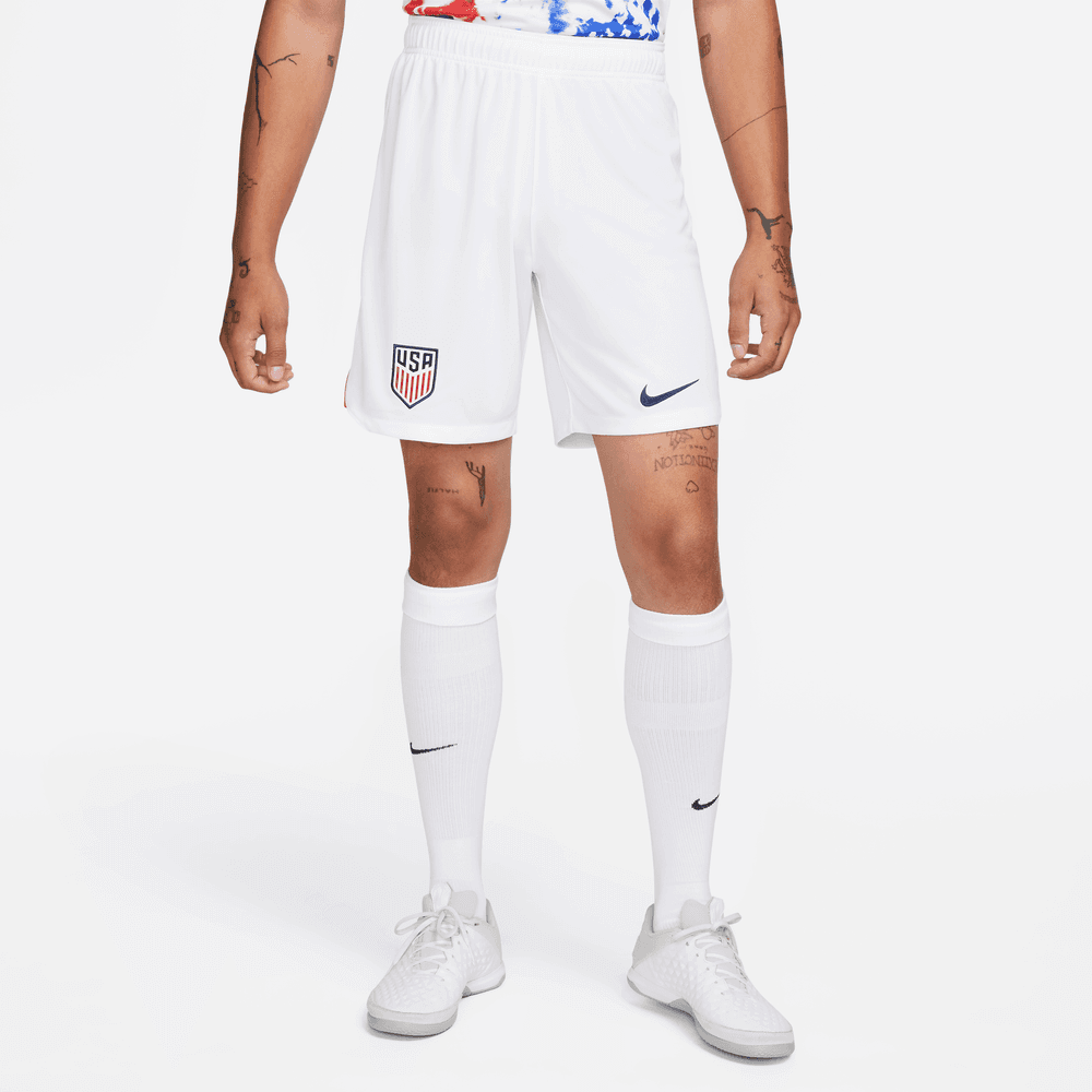 Nike, Pantaloncini Nike 2022-23 USA Home - Bianco