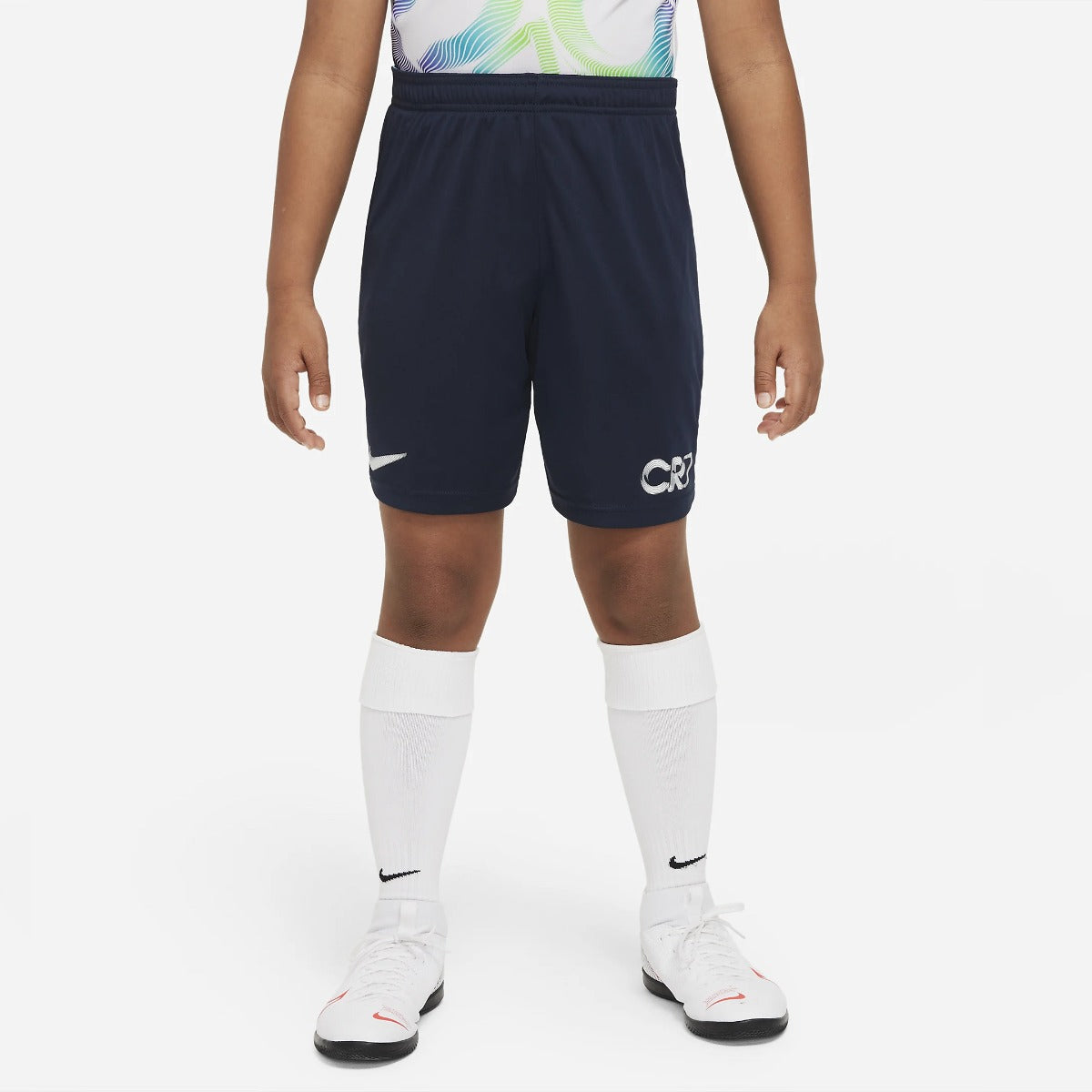 Nike, Pantaloncini in maglia Nike Youth DF CR7 - Ossidiana-Bianco