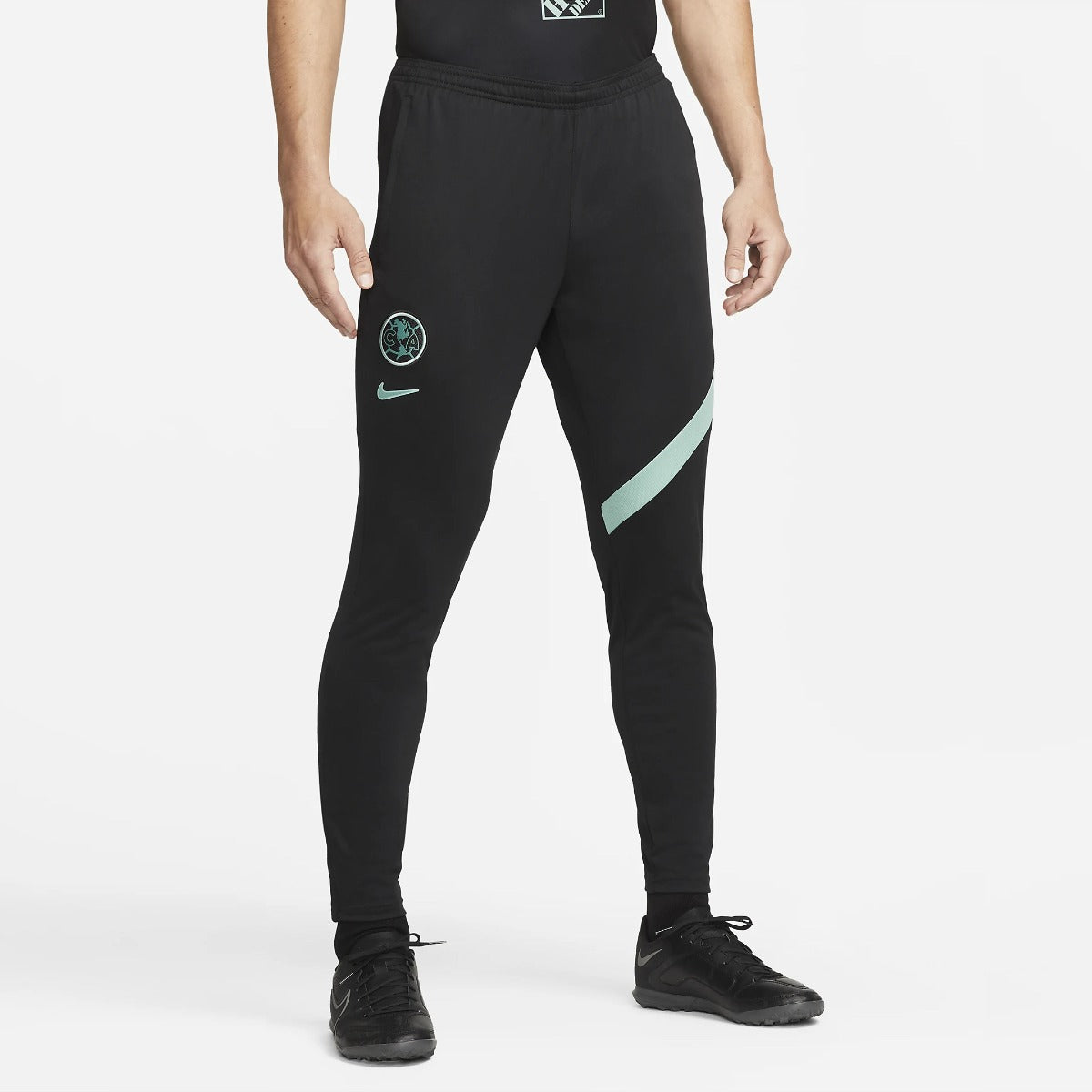 Nike, Pantaloni Nike 2022 Club America Academy Pro KPZ - Nero-Healing Jade