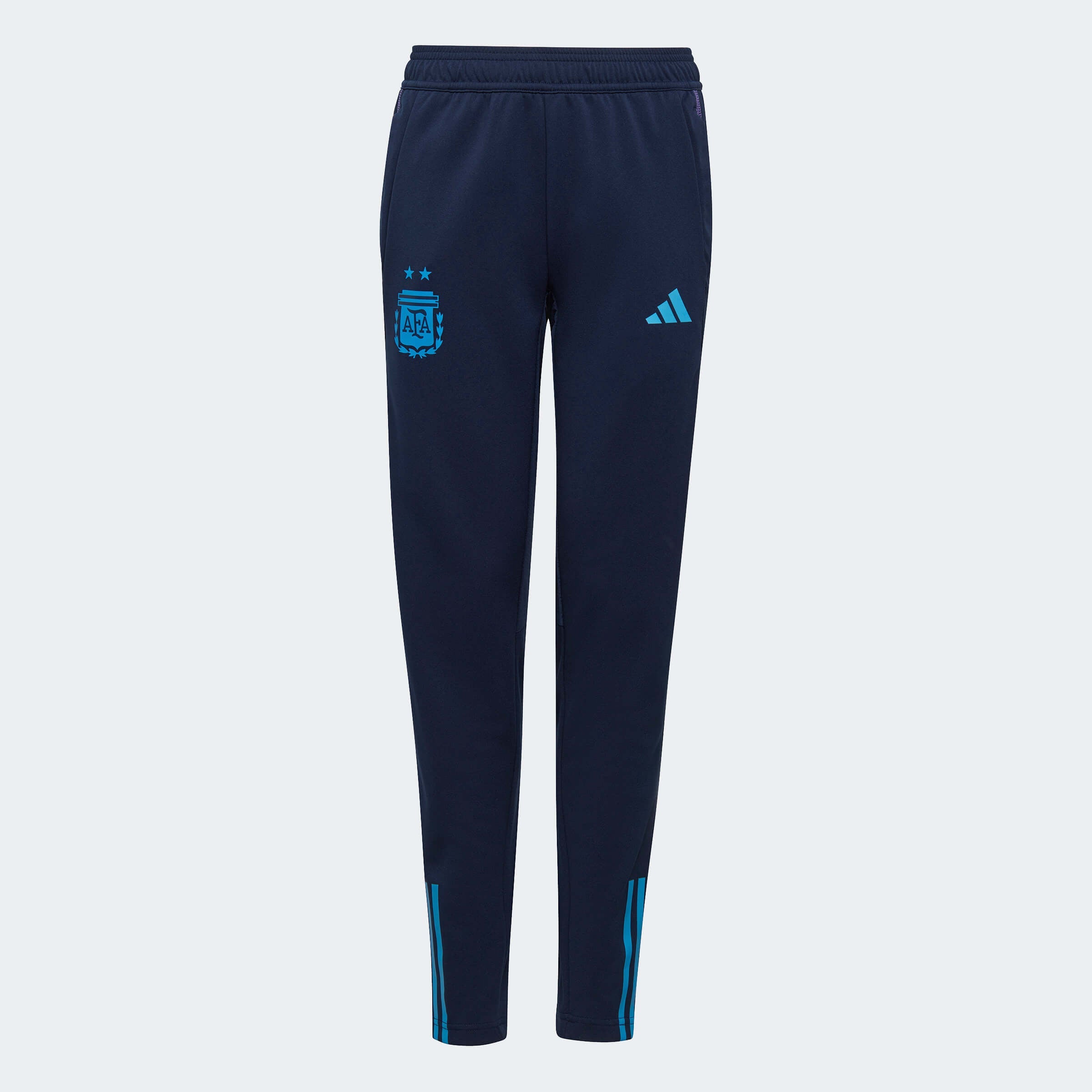 Adidas, Pantaloni da allenamento della gioventù dell'Argentina 2022-23 adidas Night Indigo