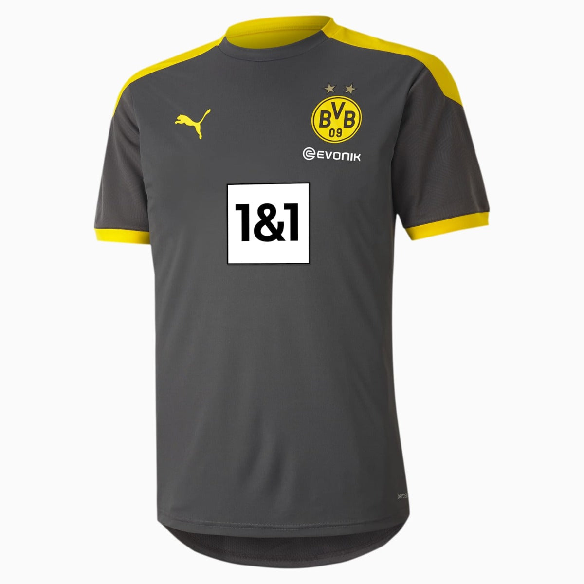Puma, Puma 2020-21 Borussia Dortmund maglia da allenamento - nero-giallo