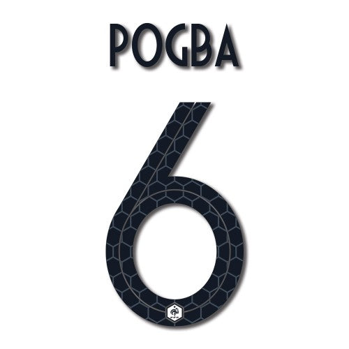 ProSoccer, Set nome maglia Francia 2018 Away Pogba #6