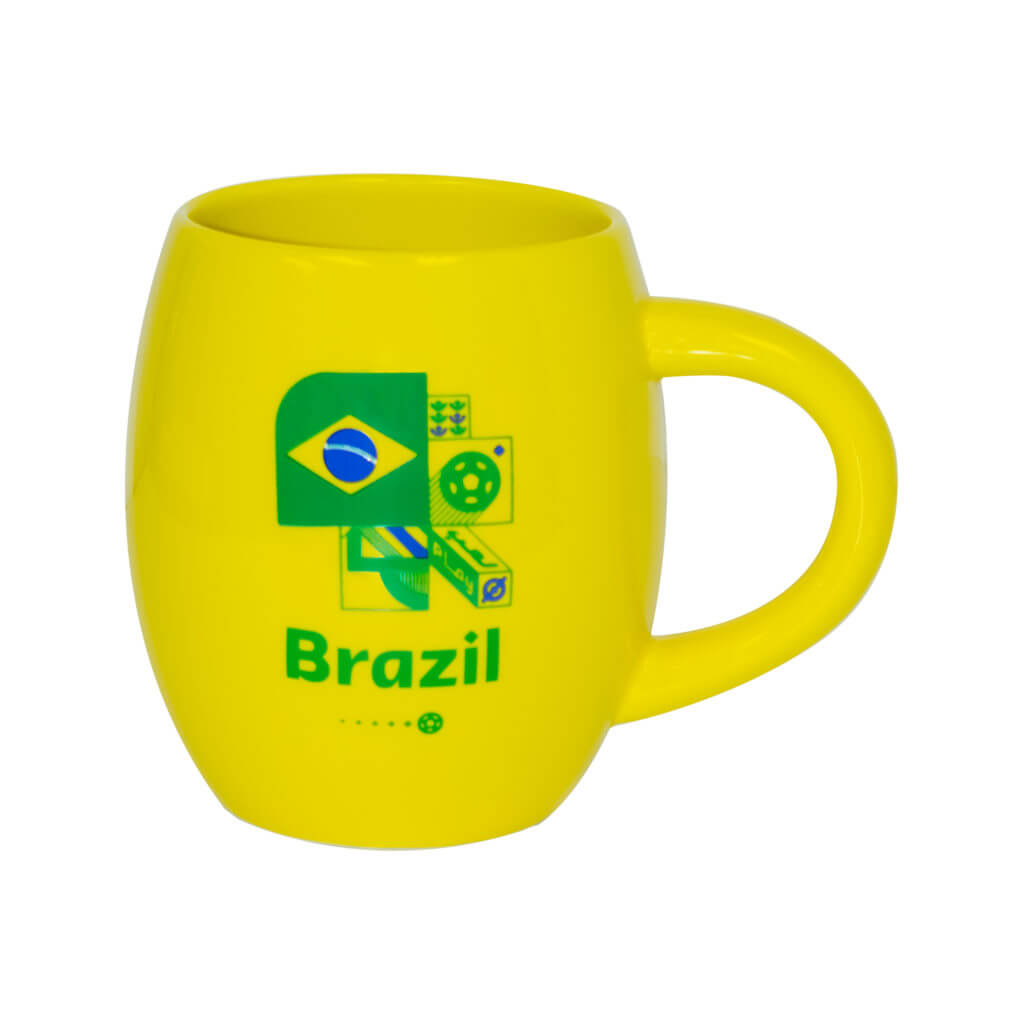 IMPORTAZIONI MIMI, Tazza Jumbo Coppa del Mondo FIFA 2022 Brasile
