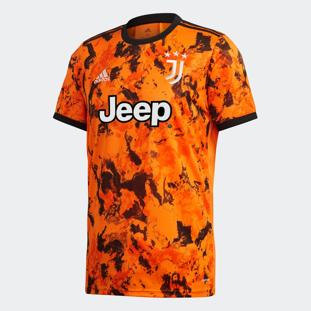 Adidas, Terza maglia Adidas 2020-21 Juventus - Arancione-Nero