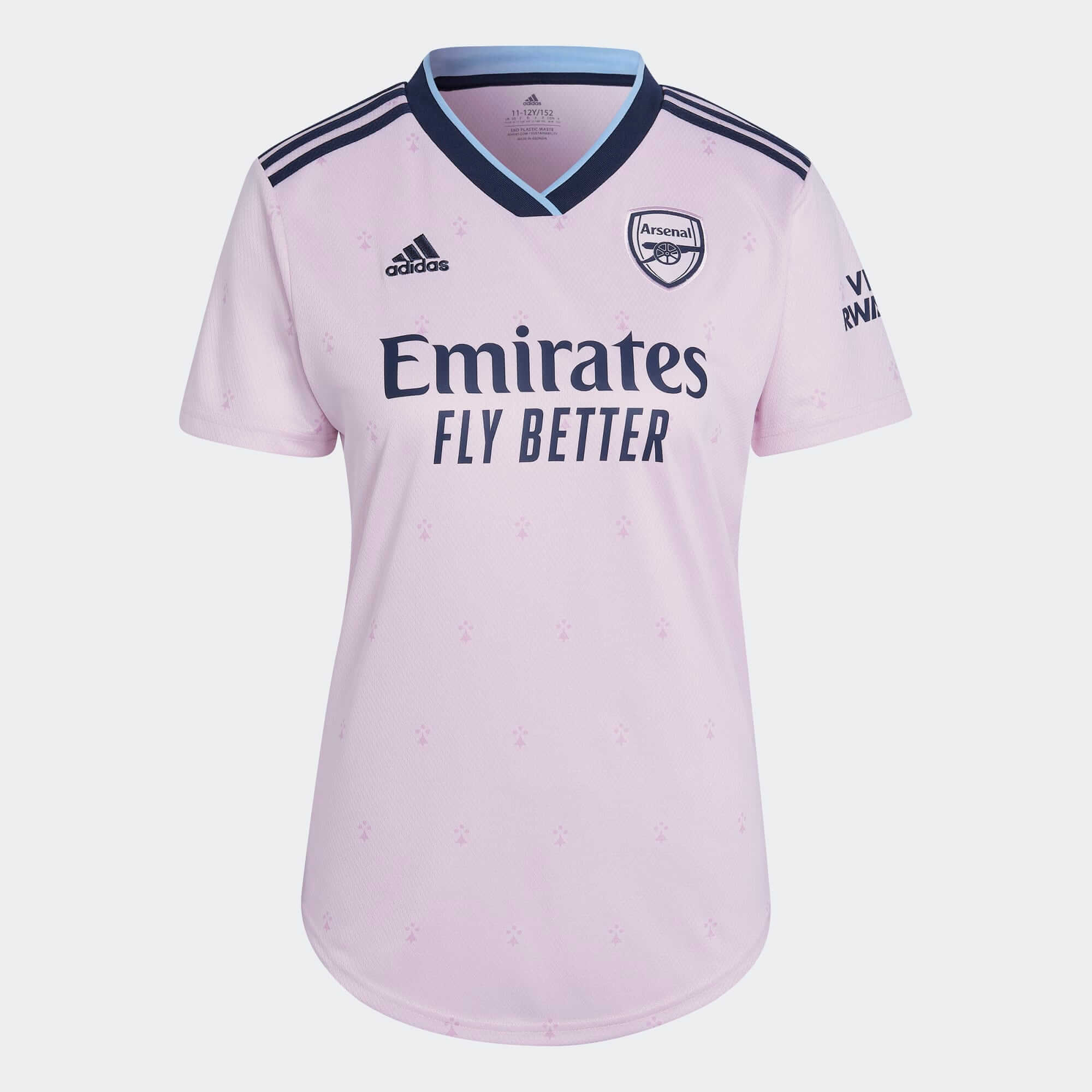 Adidas, Terza maglia adidas 2022-23 Arsenal - Rosa chiaro