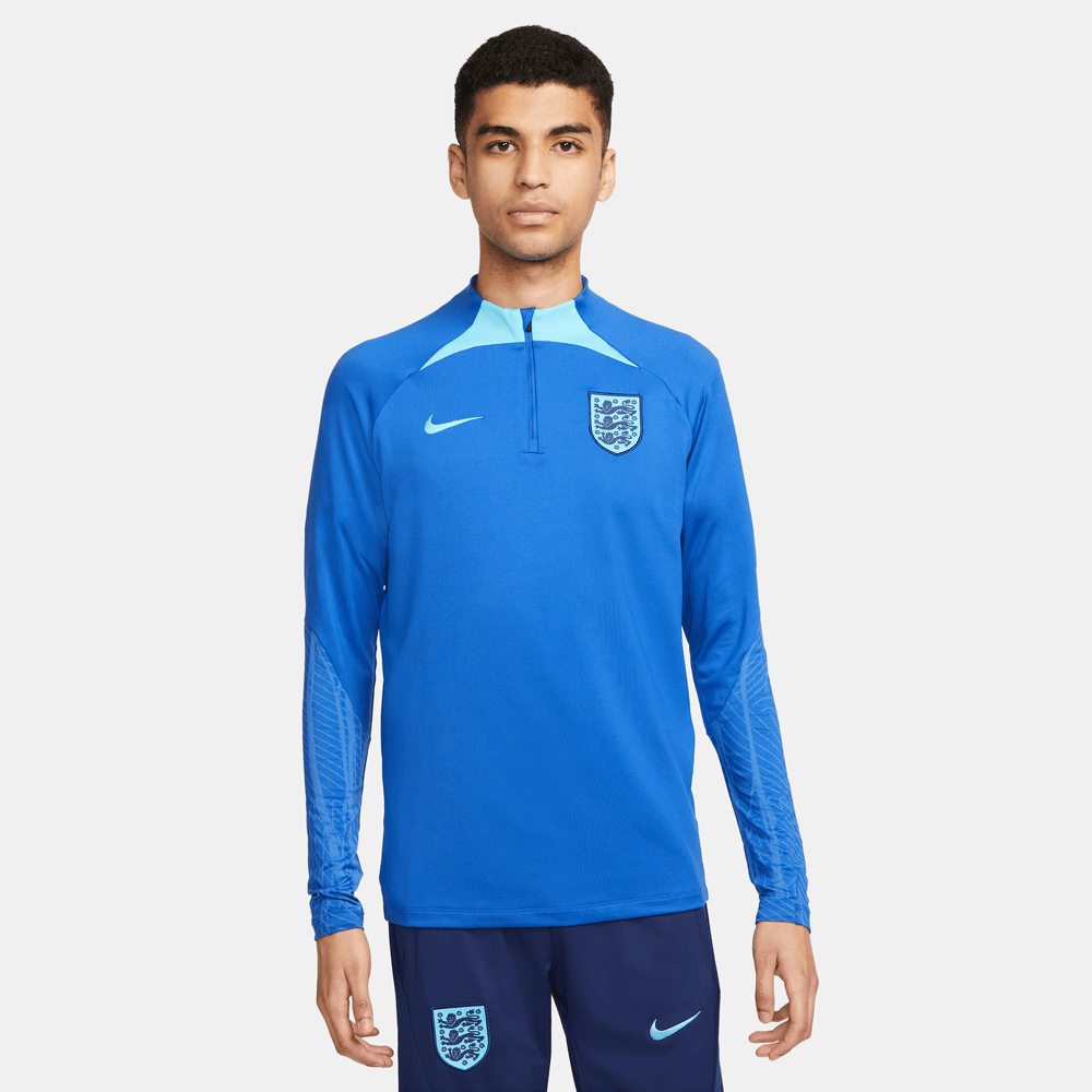 Nike, Top da allenamento Nike 2022-23 Inghilterra - Gioco Royal-Blue Fury