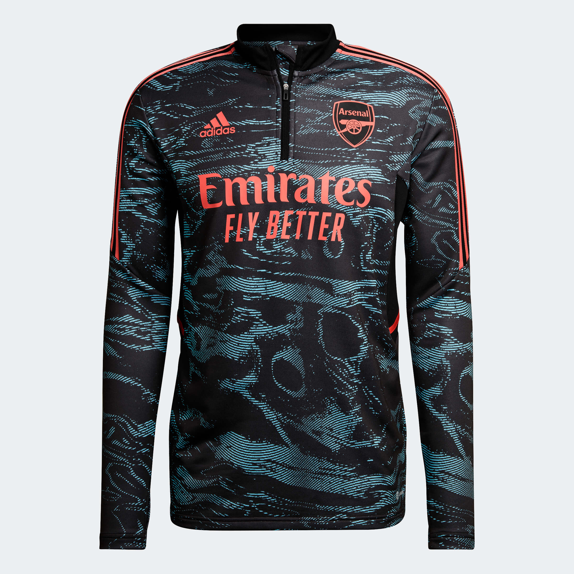 Adidas, Top da allenamento adidas 2022-23 Arsenal - Blu-Nero
