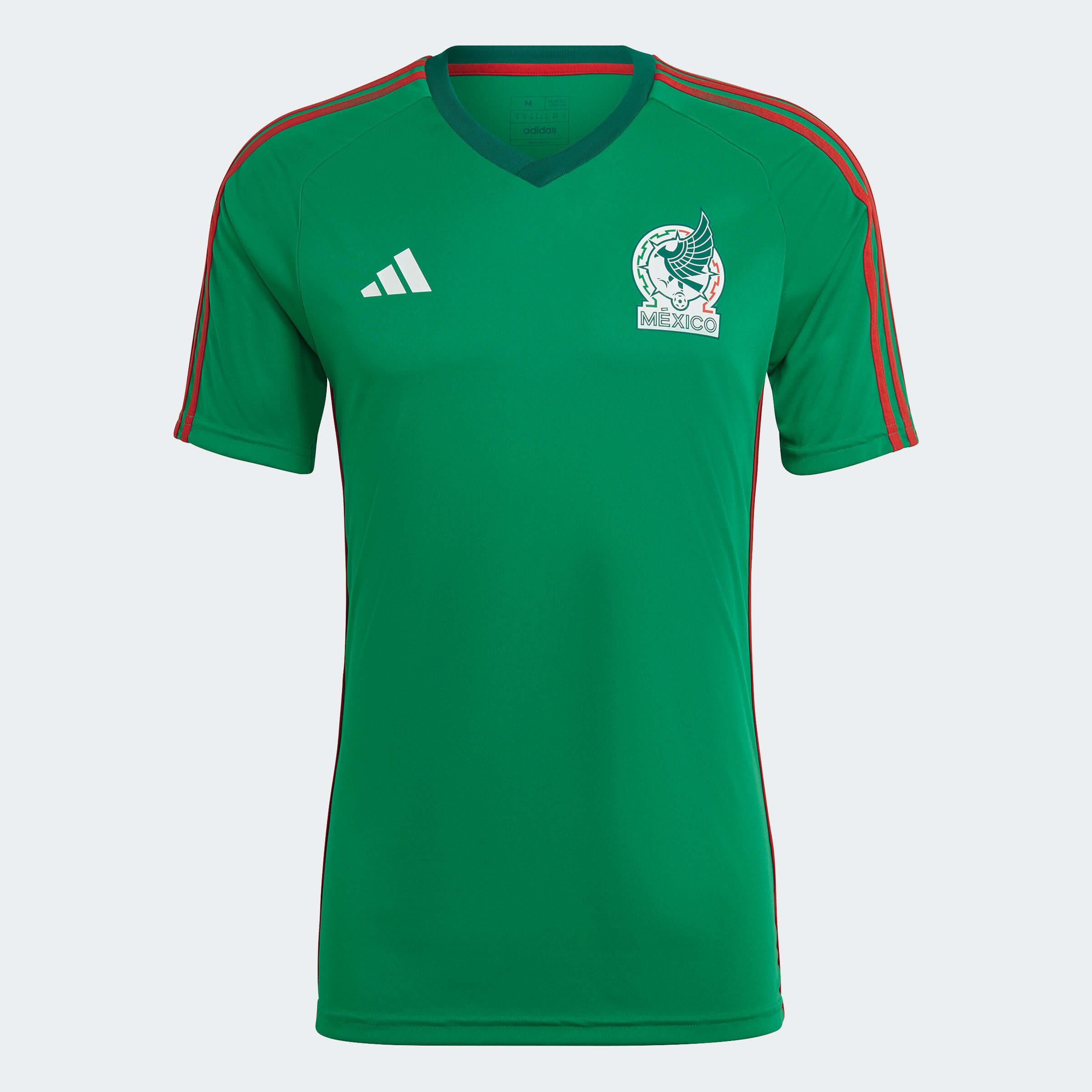 Adidas, adidas 2022-23 Messico Home Fan Shirt Verde-Rosso